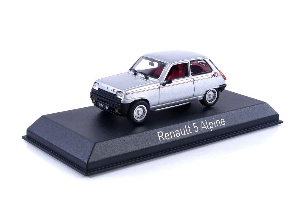 Amazon.co.jp: Noreb 1/43 Renault 5 Alpine 1980 Silver Finished